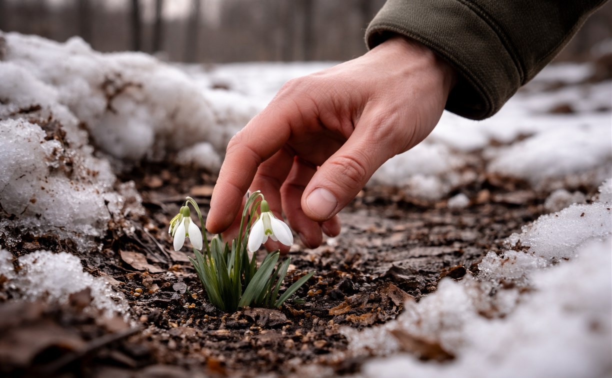Россиянам напомнили о штрафах и даже тюрьме за сорванный подснежник