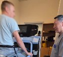 Участники СВО проходят реабилитацию после ранений с помощью нового оборудования