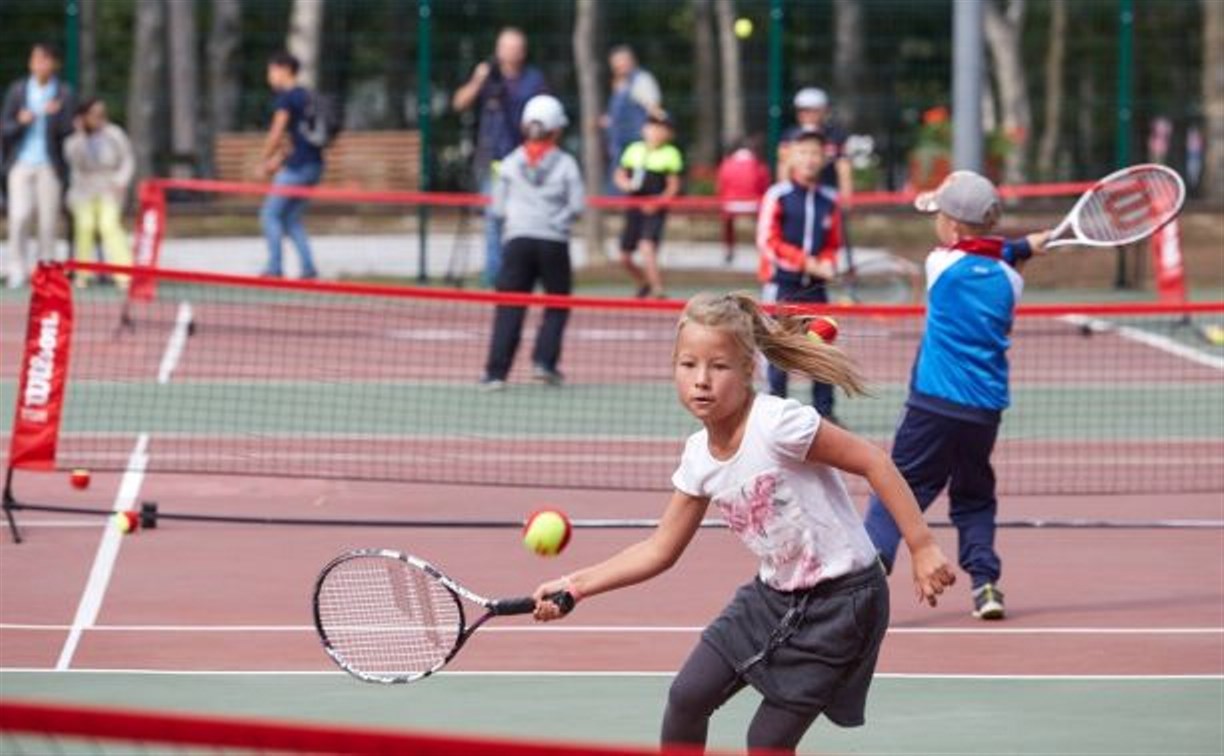 За кубок мэра Южно-Сахалинска по теннису сразятся дети и взрослые