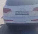 Автомобиль преградил путь электросамокатчику в Южно-Сахалинске