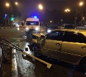 Три человека пострадали при столкновении трех автомобилей в Южно-Сахалинске