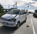 Микроавтобус сбил женщину в пригороде Южно-Сахалинска