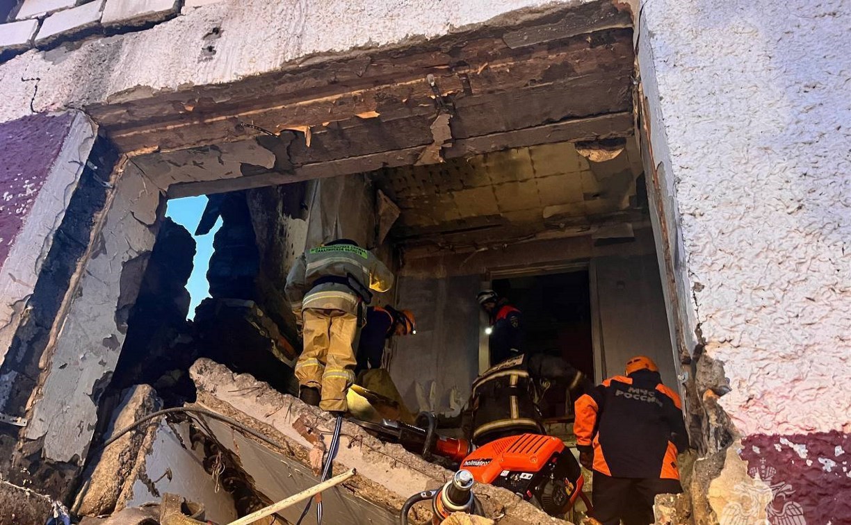 В пострадавшем от взрыва доме в Тымовском могут провести капитальный ремонт
