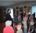 Детей из реабилитационного центра привезли в монастырь (ФОТО)
