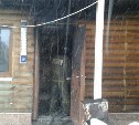 Двухэтажная баня сгорела в садоводческом товариществе на окраине Южно-Сахалинска