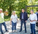"Чудоостров" с камышом, полынью, георгинами появился в городском парке Южно-Сахалинска