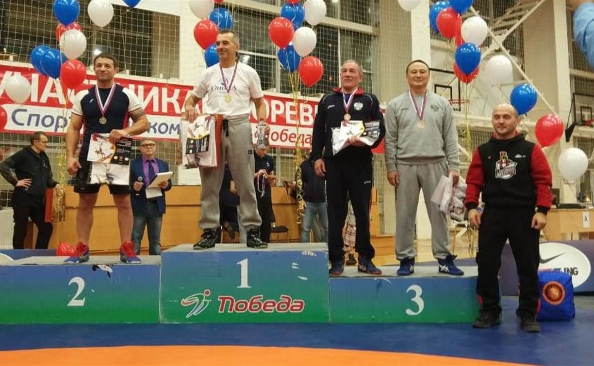 Анивчанин взял бронзу на чемпионате России по греко-римской борьбе