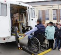 Семь районов Сахалина получат автобусы для инвалидов