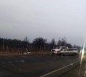 Жёсткое ДТП произошло в пригороде Южно-Сахалинска