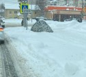 "Зубарь пошёл!": появившаяся на городской улице рыбацкая палатка удивила южносахалинцев