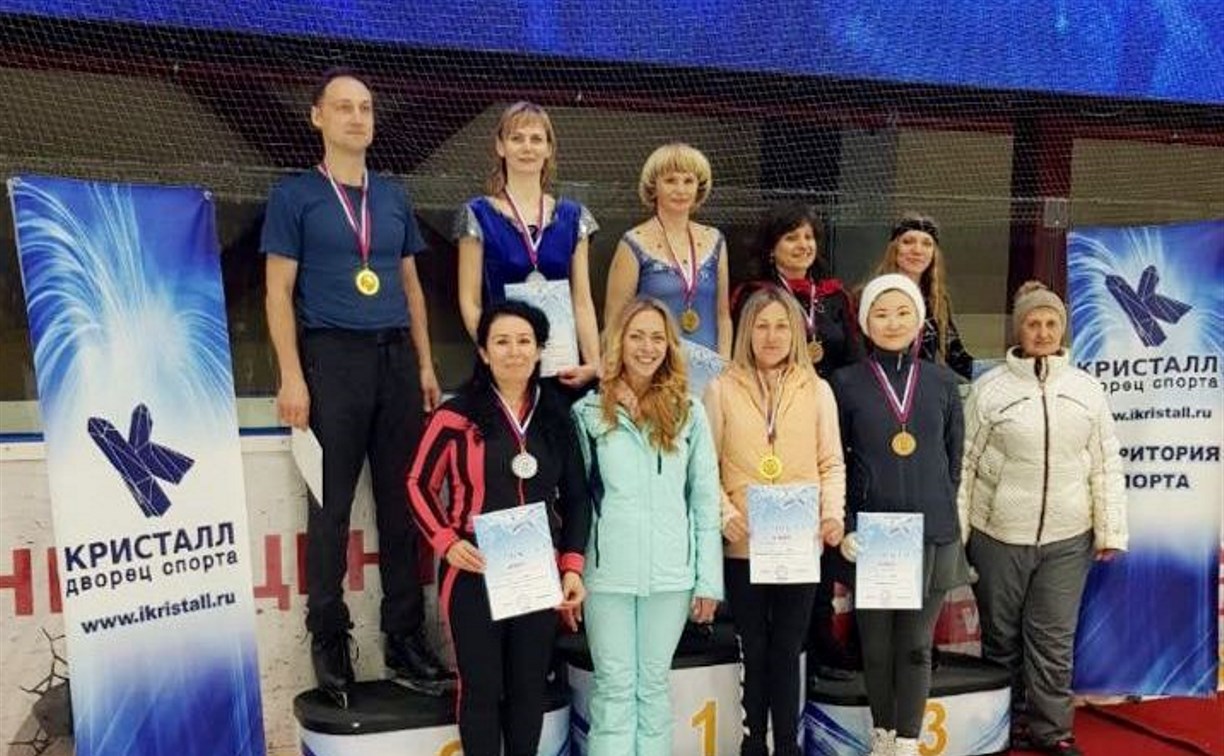 Соревнования среди фигуристов-любителей прошли в Южно-Сахалинске