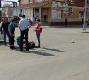 Иномарка сбила женщину в Луговом