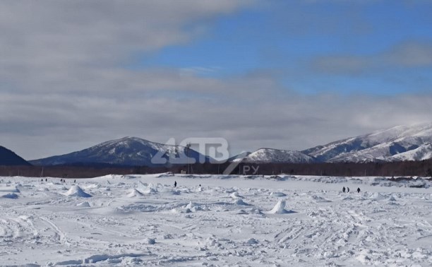Наконец-то: припай сформировался в заливе Мордвинова