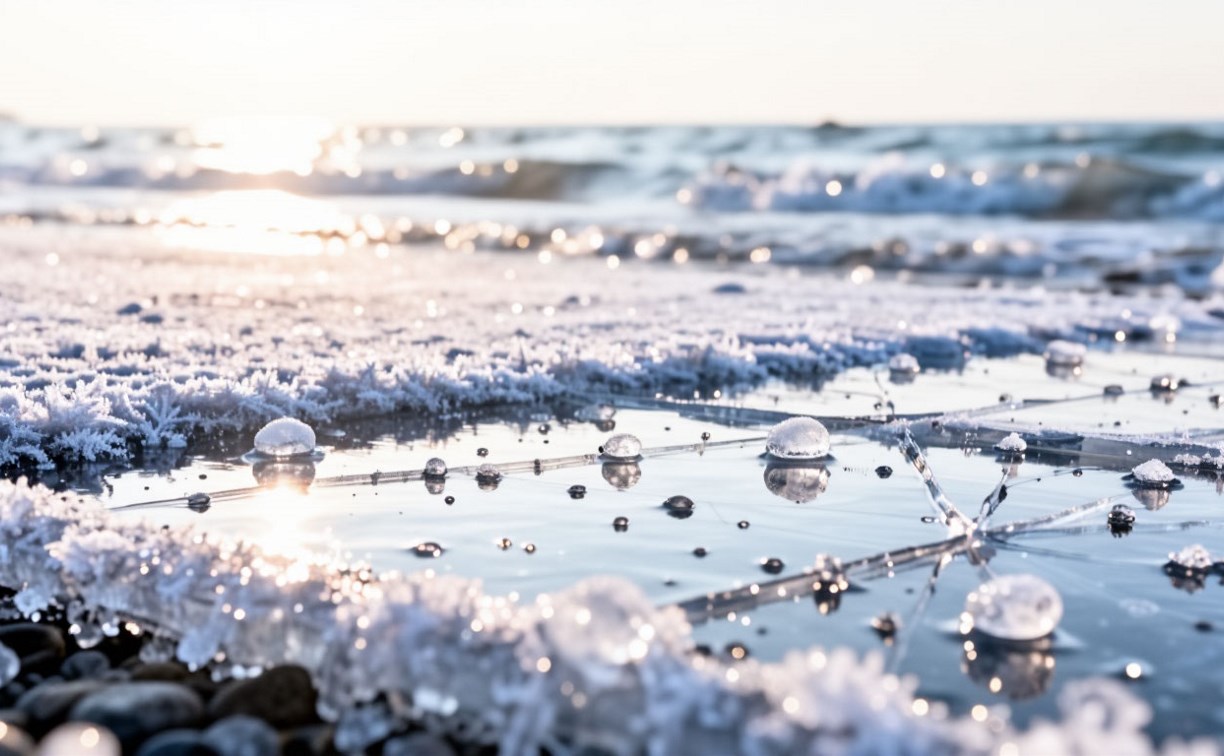 Сахалинские спасатели предупредили рыбаков о крайне опасной обстановке на льду