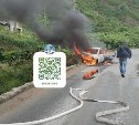 Полиция Холмска продолжает искать очевидцев ДТП со сгоревшей Toyota Corolla