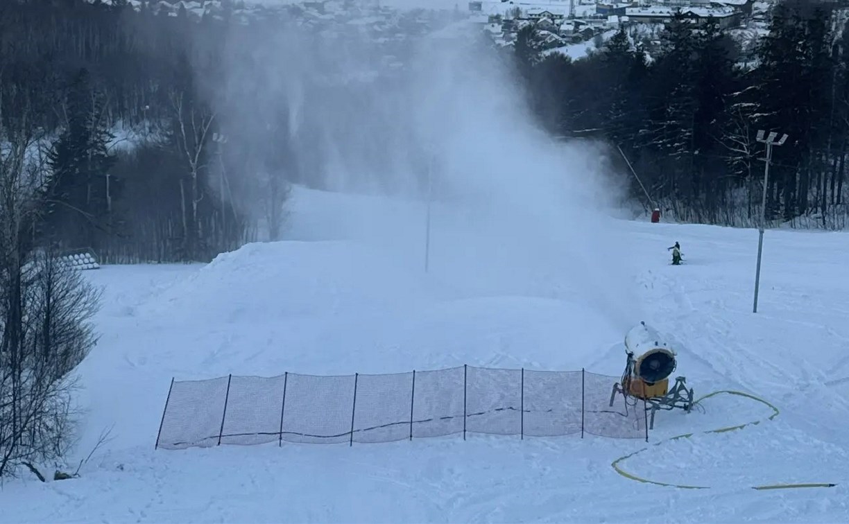 Новый сноупарк с трамплинами появится на "Горном воздухе"