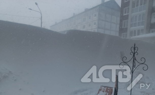 Ещё одна метель обрушится на Сахалин после небольшой передышки