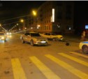 Две «Тойоты» столкнулись в Южно-Сахалинске (ФОТО)