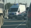Мотоциклист пострадал при ДТП в Южно-Сахалинске 