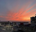 "Будет ветер?": невероятной красоты огненный закат наблюдали на Сахалине 28 сентября 