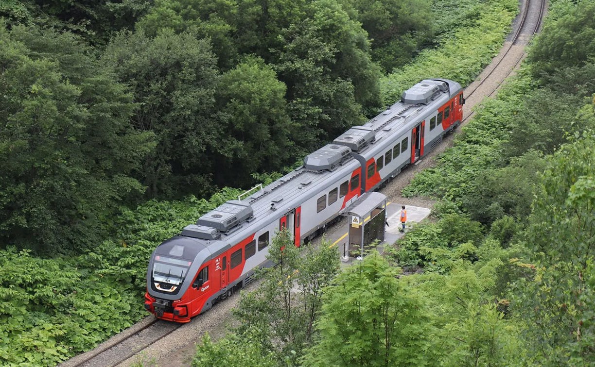 Сезонные пригородные поезда до Победино и Чертова моста начнут курсировать с 1 мая