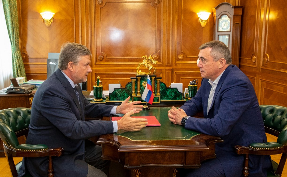 Валерий Лимаренко и Георгий Карлов обсудили работу вновь избранного депутата на благо области