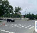 Женщина на Kia Sportage сбила 70-летнюю пенсионерку на "зебре" в Южно-Сахалинске 