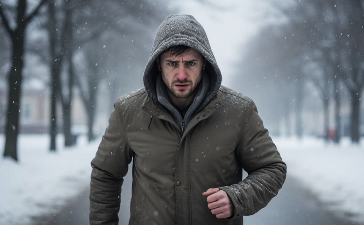 В Южно-Сахалинске полицейские предположили, что у прохожего есть наркотики, и оказались правы