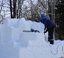 23 снежные и ледовые композиции подарят новогоднее настроение посетителям парка в Южно-Сахалинске