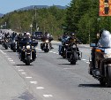 Более 200 мотоциклистов выехали на улицу Южно-Сахалинска 