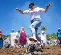 В Пригородном в День Ивана Купалы люди прыгали через костёр