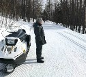 Снегоходы испортили трассу через Чеховский перевал 