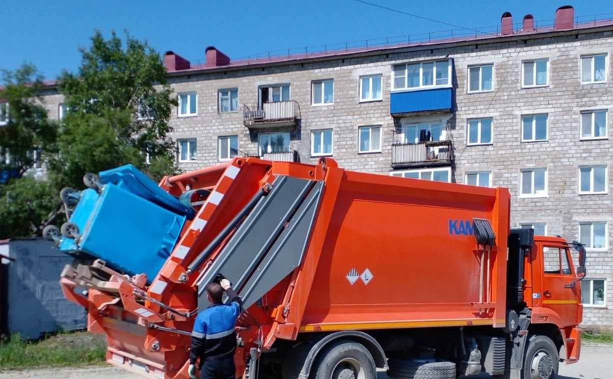 500 тонн рассортированного мусора вывезли на Сахалине за полгода