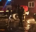 Два человека пострадали при пожаре в Южно-Сахалинске