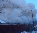 Человек пострадал при пожаре в Южно-Сахалинске