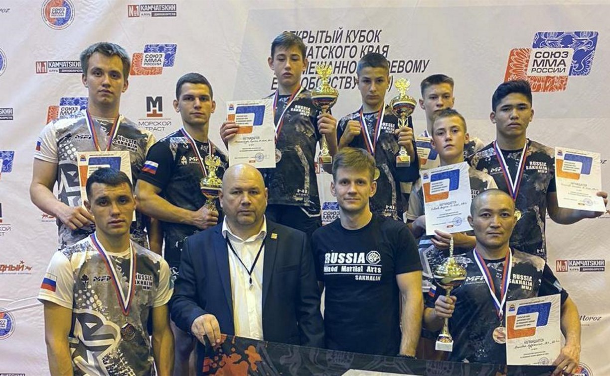 Сахалинские бойцы MMA взяли четыре золота на Камчатке