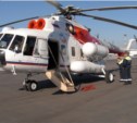 Вертолет санавиации вылетел за пациентом в Александровск-Сахалинский