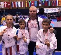 Юные сахалинские каратисты завоевали медали Кубка мира