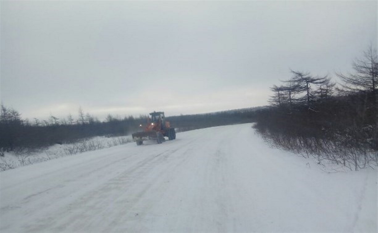 Дорогу Огоньки-Невельск открыли для проезда