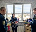 Семья с четырьмя детьми из Чир-Унвд получила новую квартиру взамен сгоревшего дома