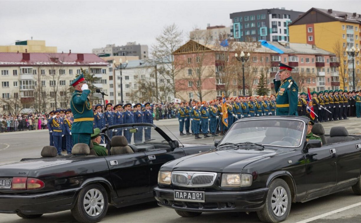 Завтра в Южно-Сахалинске перекроют центр из-за репетиции парада Победы