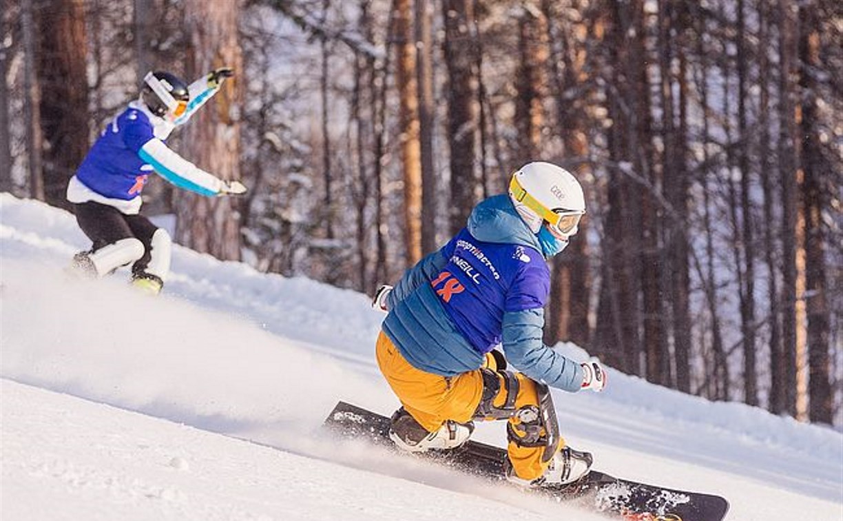 Сахалинка завоевала две золотые медали этапа Кубка России по сноуборду