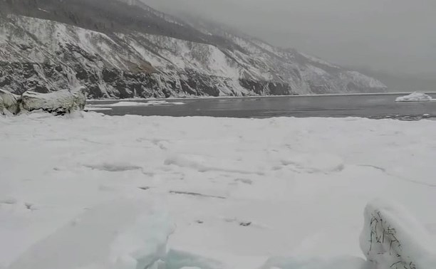 "Никогда такого не слышала": сахалинка сняла на видео, как "разговаривает" морской лёд