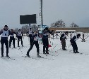 Три километра пробежали на лыжах заключённые на Сахалине