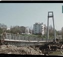 Чёрно-белый Сахалин: как строили мост в Александровске-Сахалинском в 1990 году