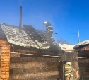 Хозпостройка на 40 "квадратах" горела в Южно-Сахалинске
