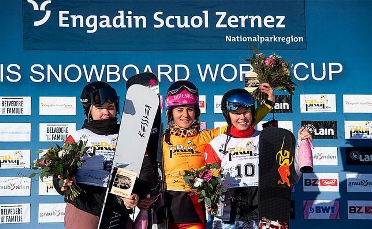 София Надыршина из Южно-Сахалинска стала призером этапа Кубка мира по сноуборду