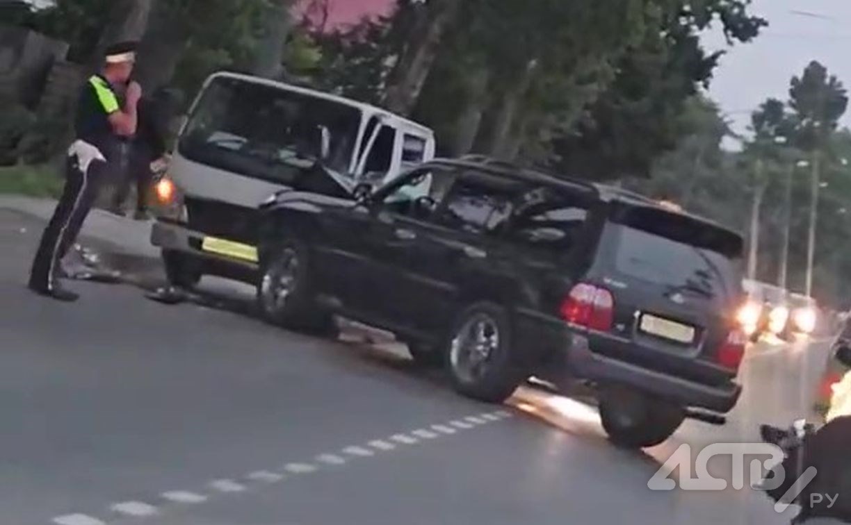 Два автомобиля столкнулись в Ново-Александровске 