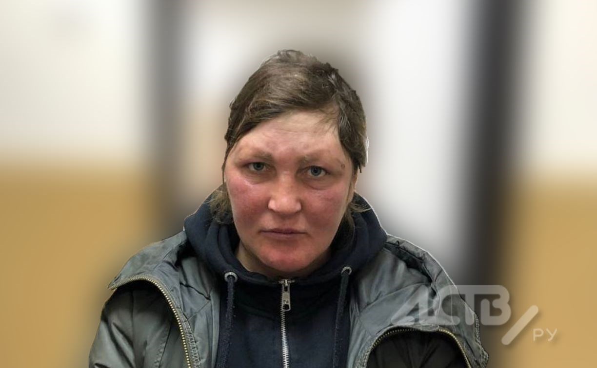 Полиция Южно-Сахалинска ищет 41-летнюю подозреваемую