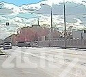 В Южно-Сахалинске водитель "Лексуса" не сумел развернуться с первого раза и устроил аварию